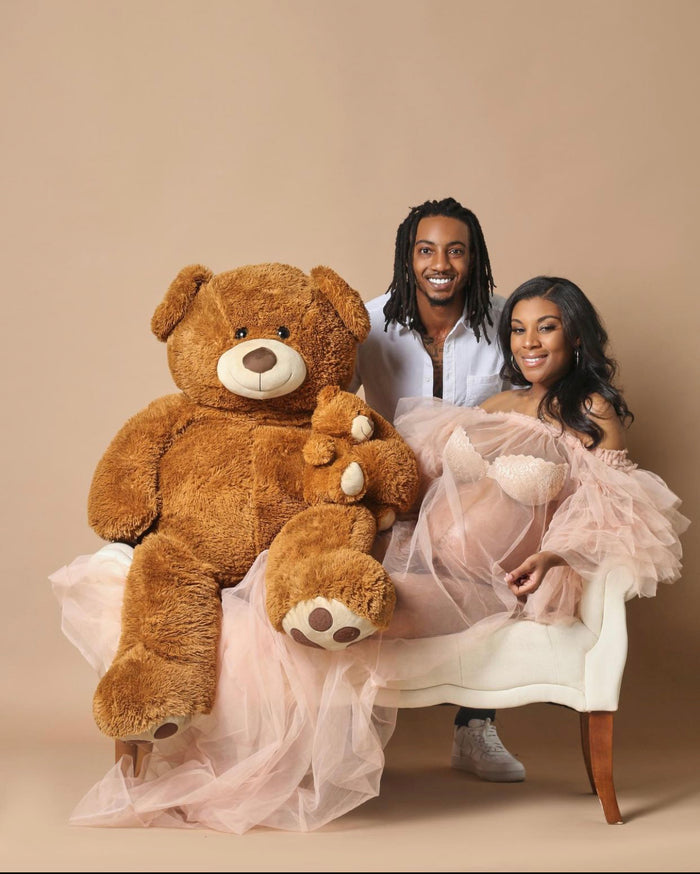 Jala Dress - Flowing Maternity Tulle Gown - Dimaz