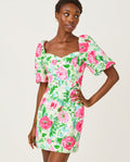 JUSTINA SKIRTED ROMPER