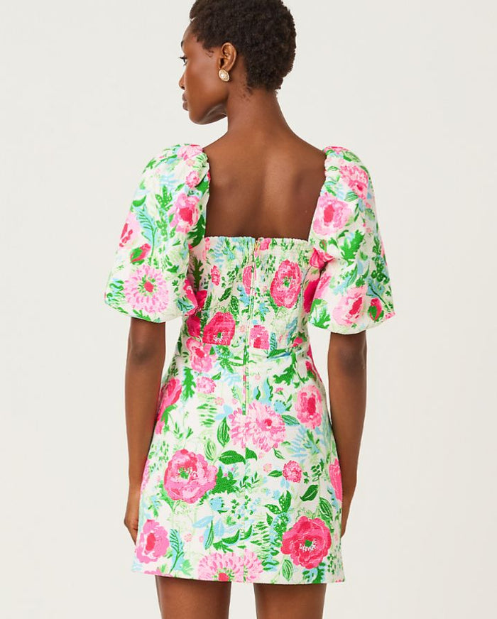 JUSTINA SKIRTED ROMPER
