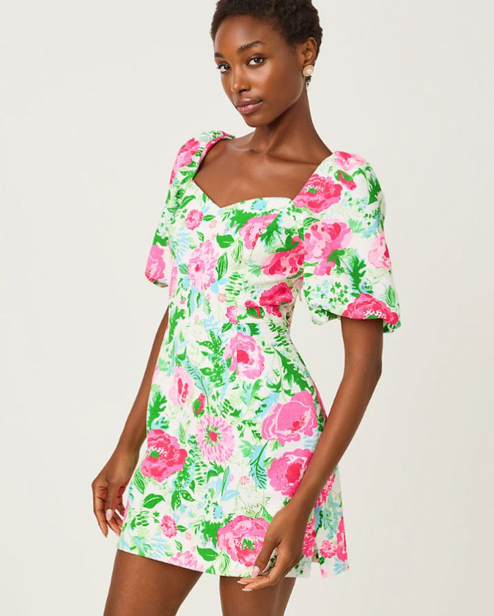 JUSTINA SKIRTED ROMPER