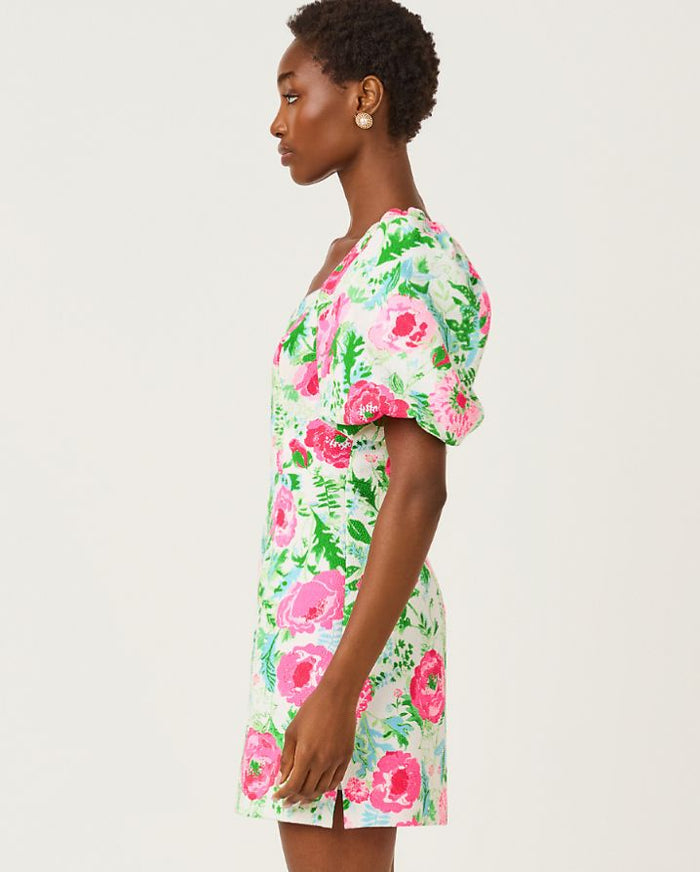 JUSTINA SKIRTED ROMPER