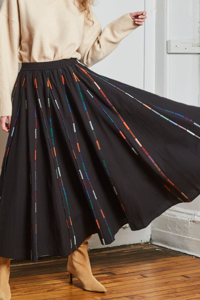 KATE SKIRT | NOIR MULTI