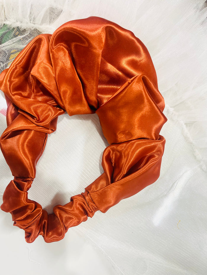 Keggie Scrunchie | Soft Satin Hairband - Dimaz