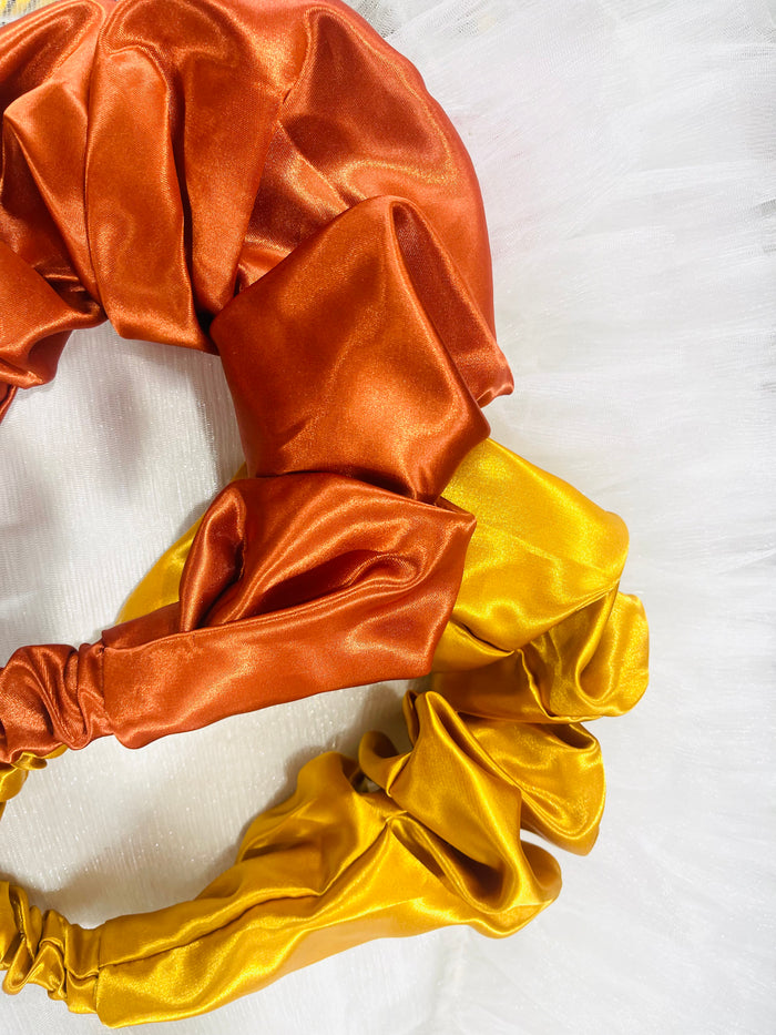 Keggie Scrunchie | Soft Satin Hairband - Dimaz