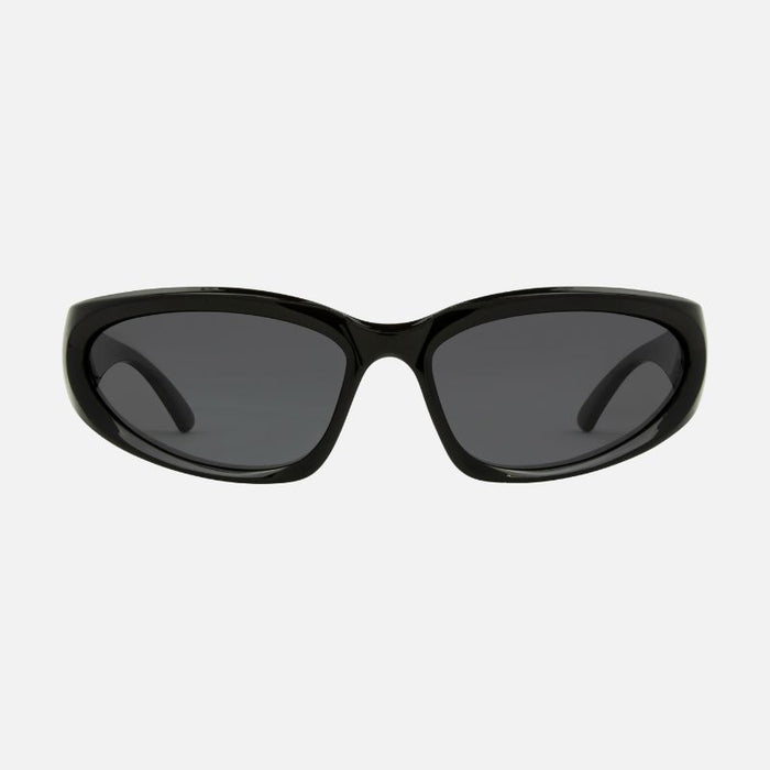 Kubix - Gloss Black with Gray Polarized Lens