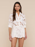 La20016 Pull On Eyelet Short