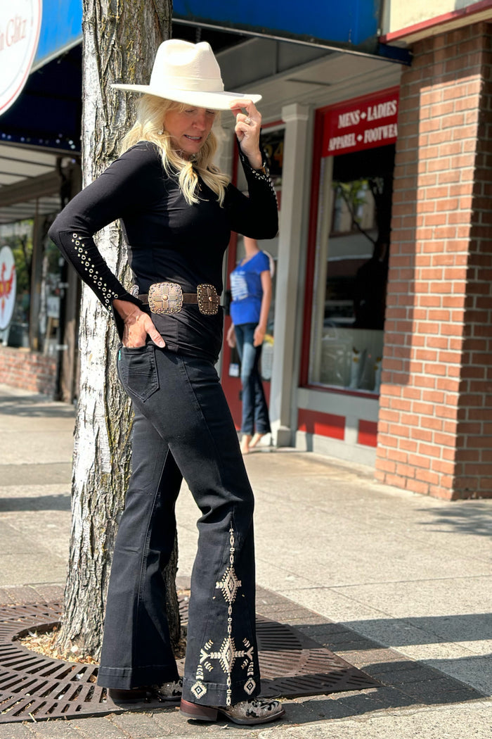 Ladies Angel Ranch Concho Western Belt-Belt-M&F-Gallop 'n Glitz- Women's Western Wear Boutique, Located in Grants Pass, Oregon