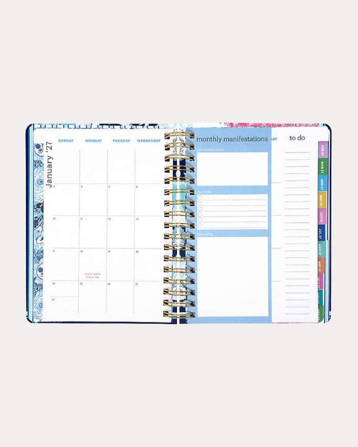 LARGE 17 MONTH AGENDA
