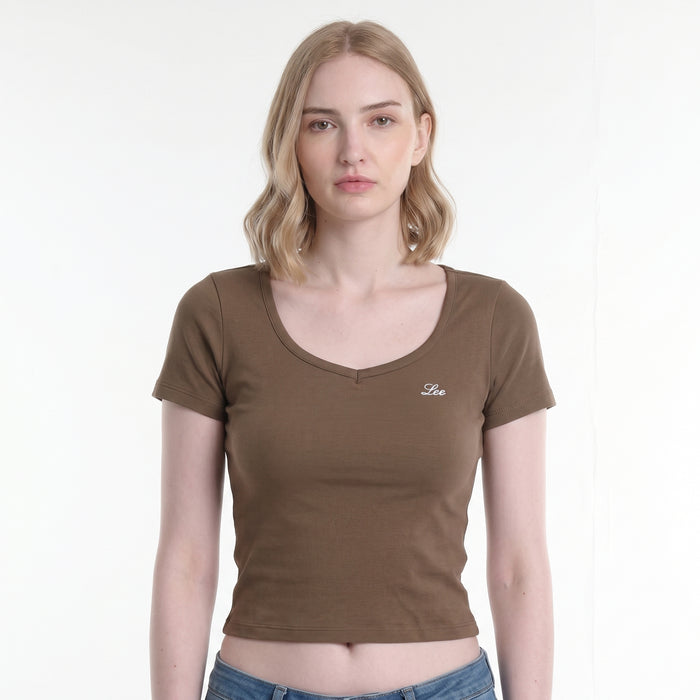 Lee Fitted Crop Top for Women