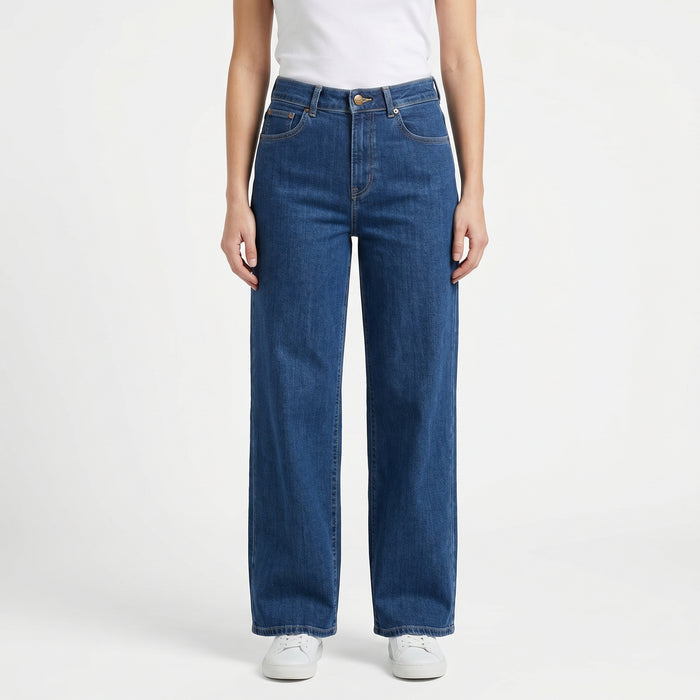 LEE LADIES A-LINE WIDE FIT JEANS