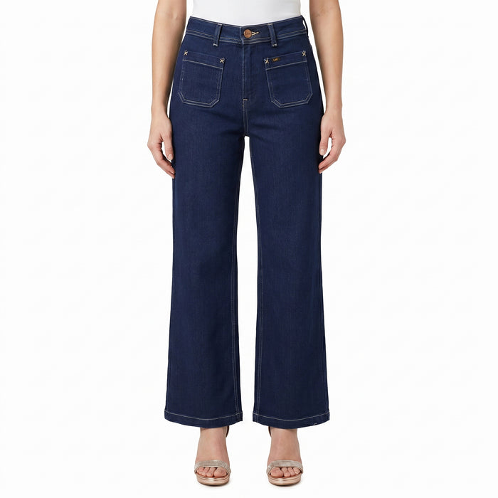LEE  LADIES A-LINE WIDE FIT JEANS