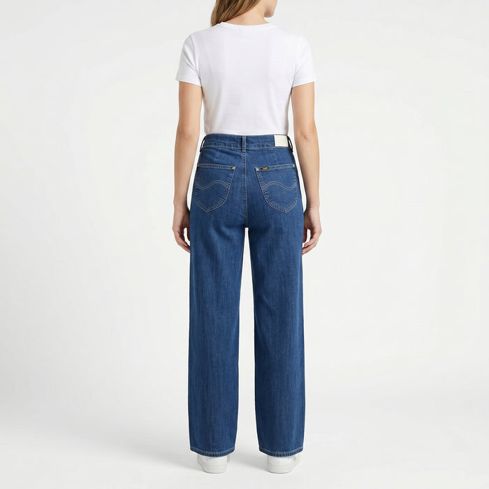 LEE LADIES A-LINE WIDE FIT JEANS