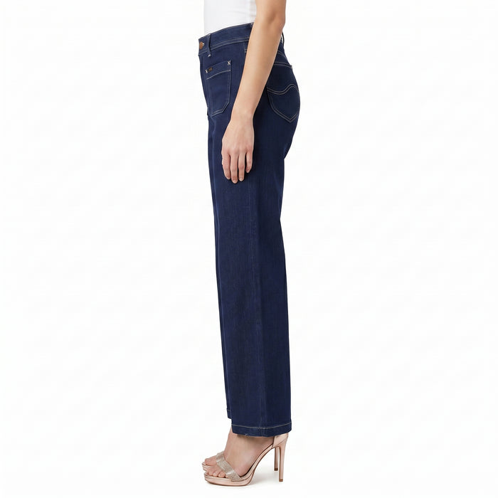 LEE  LADIES A-LINE WIDE FIT JEANS