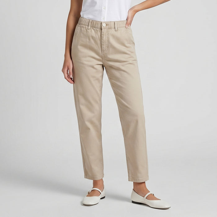 LEE LADIES COMFORT STRAIGHT TROUSERS