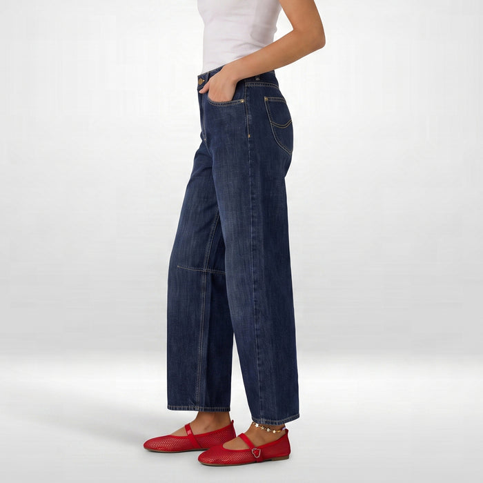 LEE LADIES DENIM JEANS BARREL FIT