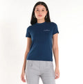 LEE LADIES HIGH-NECK SCRIPT LOGO TEE