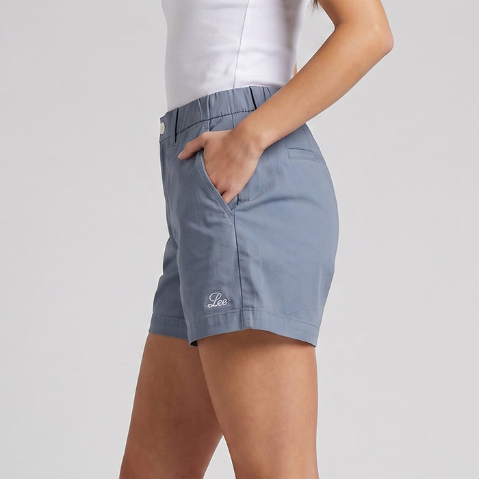 LEE LADIES HIGH WAIST EASY SHORTS