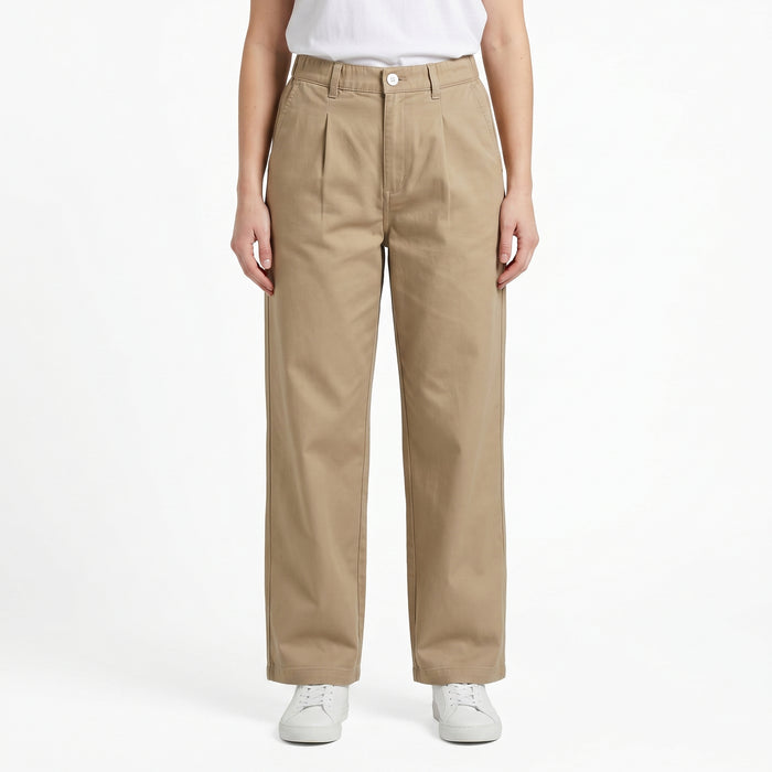 LEE LADIES HIGHWAIST COMFORT STRAIGHT TROUSERS