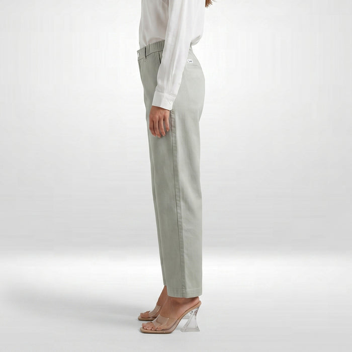 LEE LADIES HIGHWAIST COMFORT STRAIGHT TROUSERS