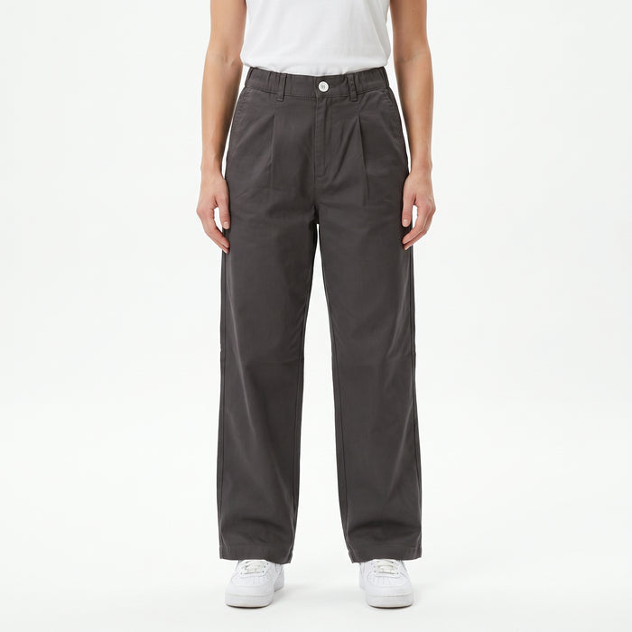 LEE LADIES HIGHWAIST COMFORT STRAIGHT TROUSERS