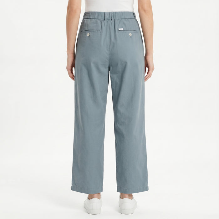 LEE LADIES HIGHWAIST COMFORT STRAIGHT TROUSERS