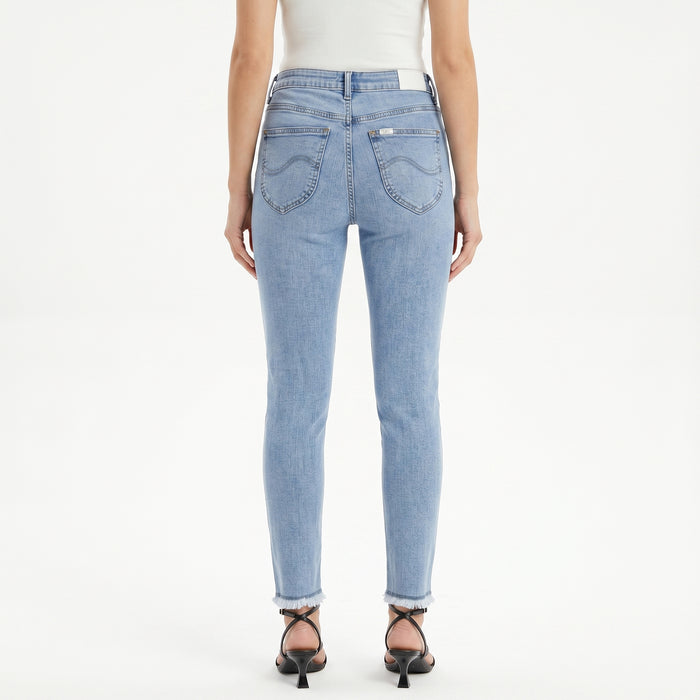 LEE LADIES HIGHWAIST STRAIGHT; CAROL FIT