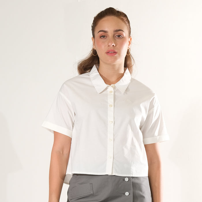 LEE LADIES LOGO SCRIPT BUTTON DOWN POLO