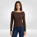 LEE LADIES MODIFIED LS ROUNDNECK