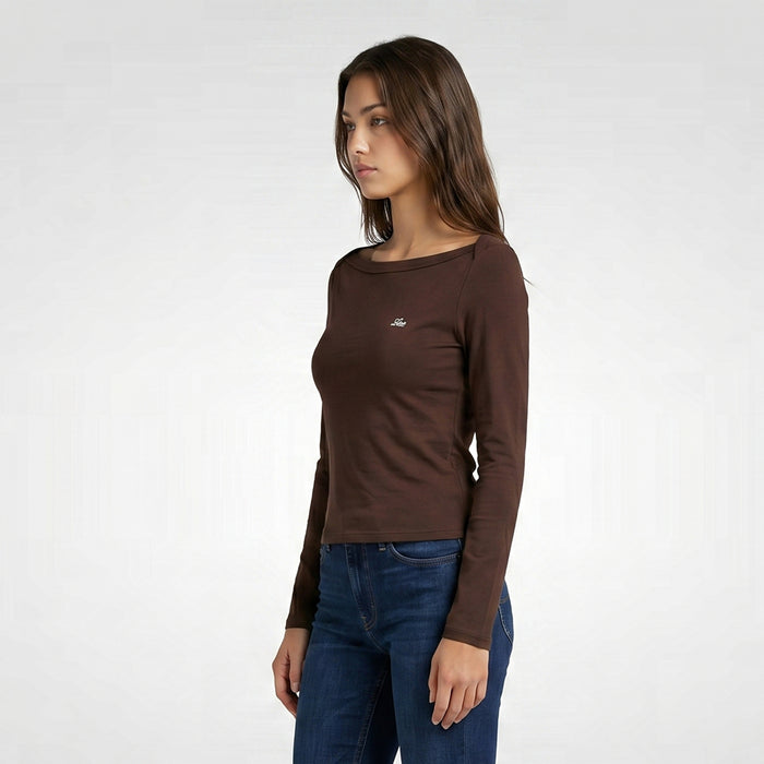 LEE LADIES MODIFIED LS ROUNDNECK