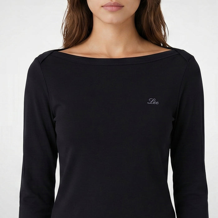 LEE LADIES MODIFIED LS ROUNDNECK