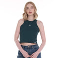 LEE LADIES SEMI CROPPED SLEEVELESS TOP