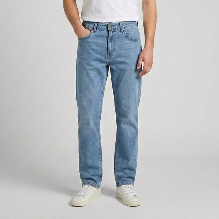 LEE MENS BROOKLYN STRAIGHT DENIM JEANS