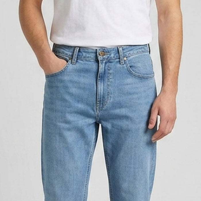LEE MENS BROOKLYN STRAIGHT DENIM JEANS