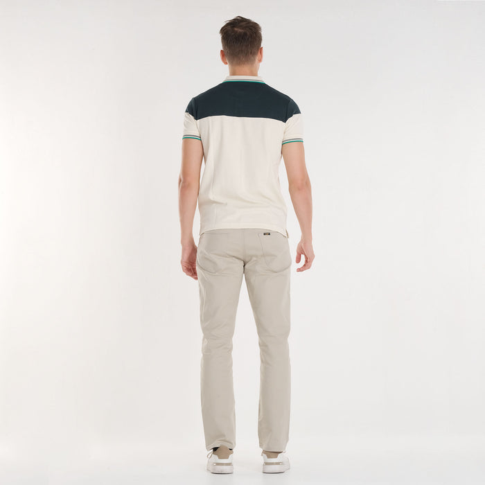LEE MEN'S BROOKLYN STRAIGHT KHAKI PANTS - MID-RISE COLORED PANTS
