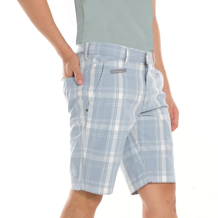 LEE MENS CHECKERED SHORTS