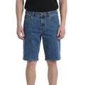 Lee Mens Denim Shorts in Blue Dog