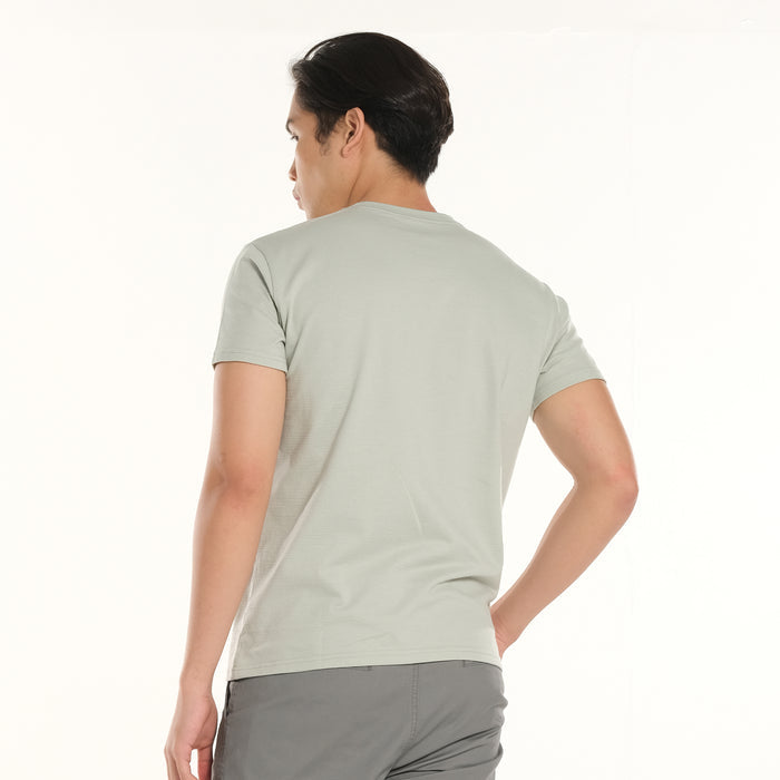 LEE MENS EMBOSSED BOX LOGO TEE