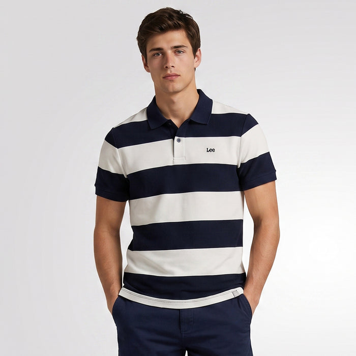 LEE MENS STRIPES SPORTHIRT