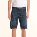 Lee  Mid Blue Mid Waist Denim Shorts
