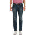 LEE POWELL FIT DENIM JEANS FOR MEN IN VINTAGE WORN