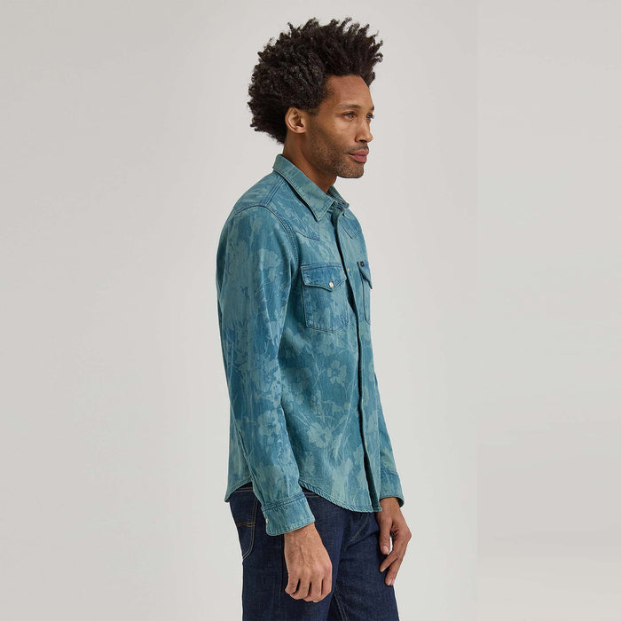 LEE x PAUL SMITH LASER PRINT WESTERN LONG SLEEVE SHIRT