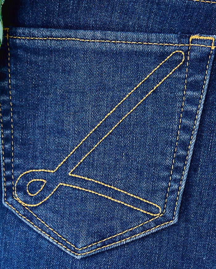 LINDESSA HIGH RISE CROP JEAN