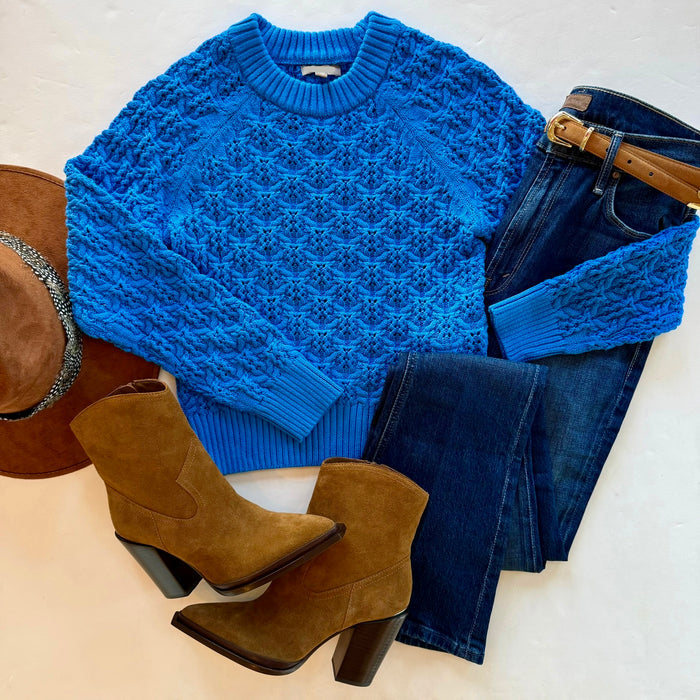 Lipa3215 Lilla P Dutch Blue Sweater