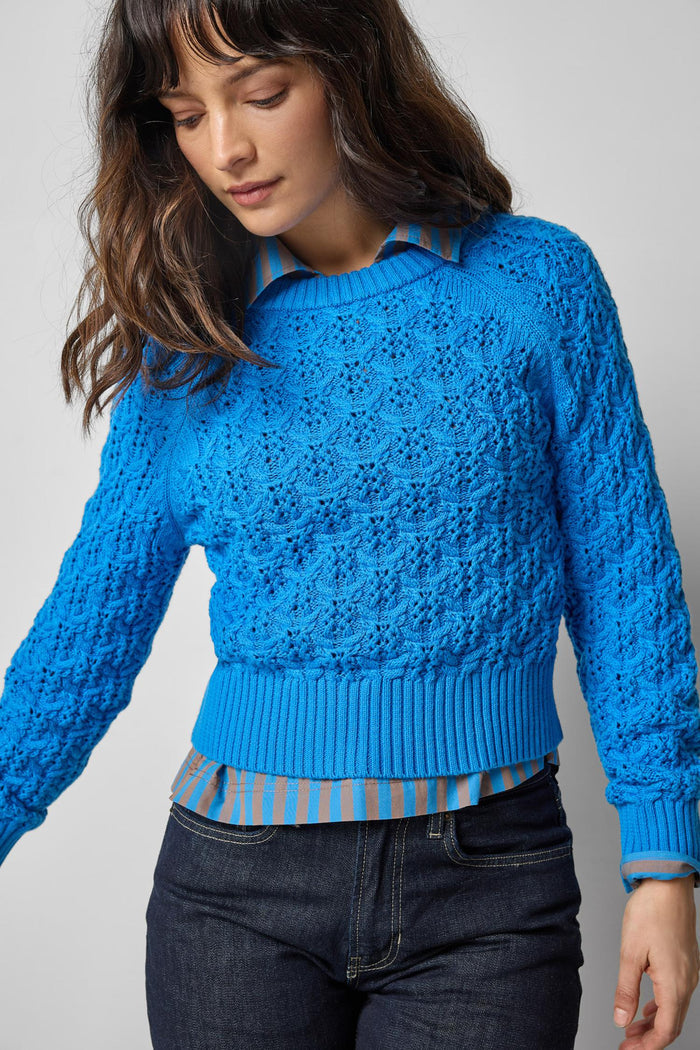 Lipa3215 Lilla P Dutch Blue Sweater
