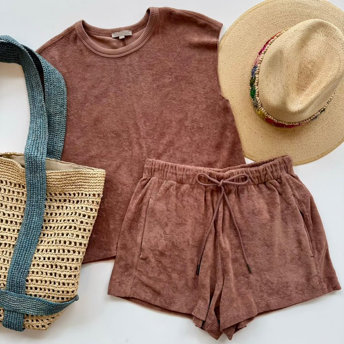 Lipa3427 SET - Brown Terry Set