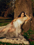 Liza Dress | One Shoulder Maternity Tulle Dress - Dimaz