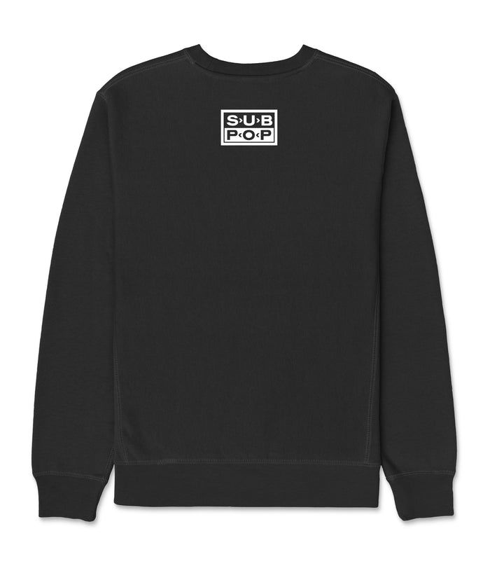 Loser Crew Sweatshirt Black w/White