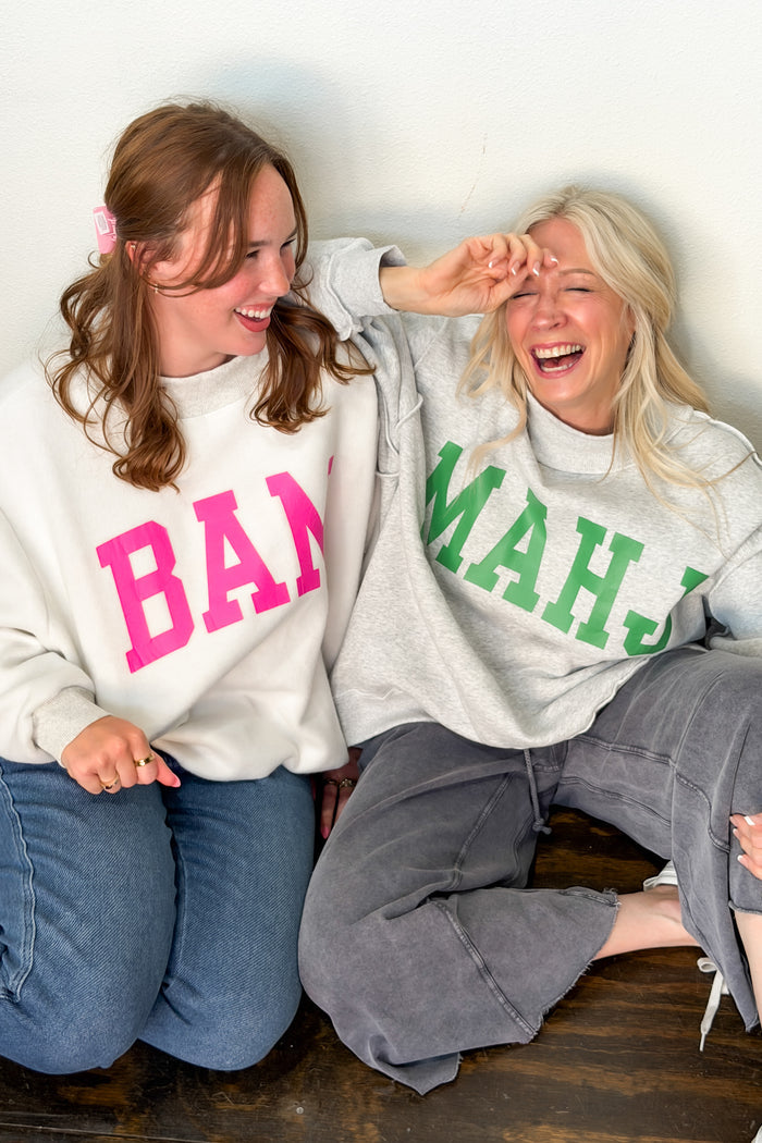 Lucky Tile Reversible Sweatshirt