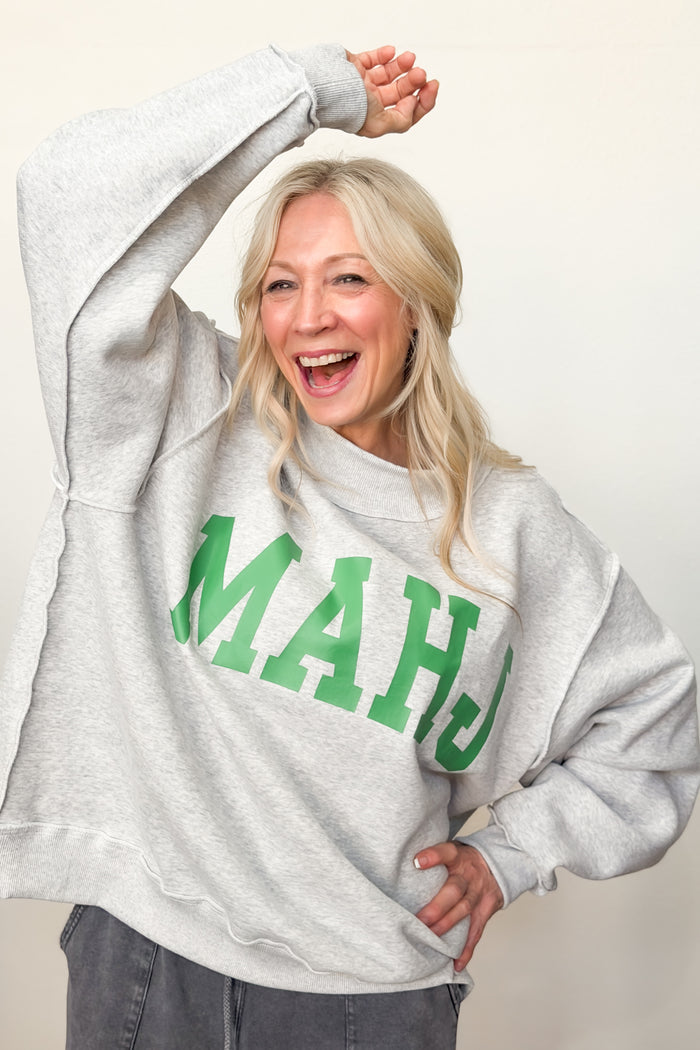Lucky Tile Reversible Sweatshirt
