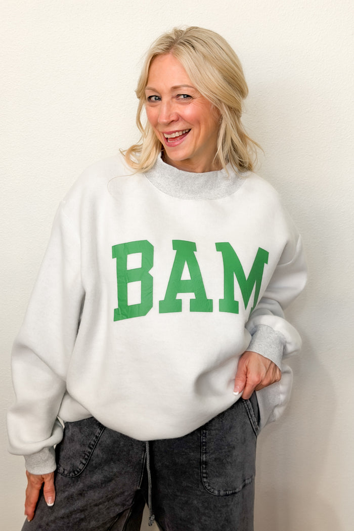 Lucky Tile Reversible Sweatshirt